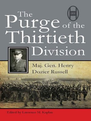 cover image of Purge of the Thirtieth Division